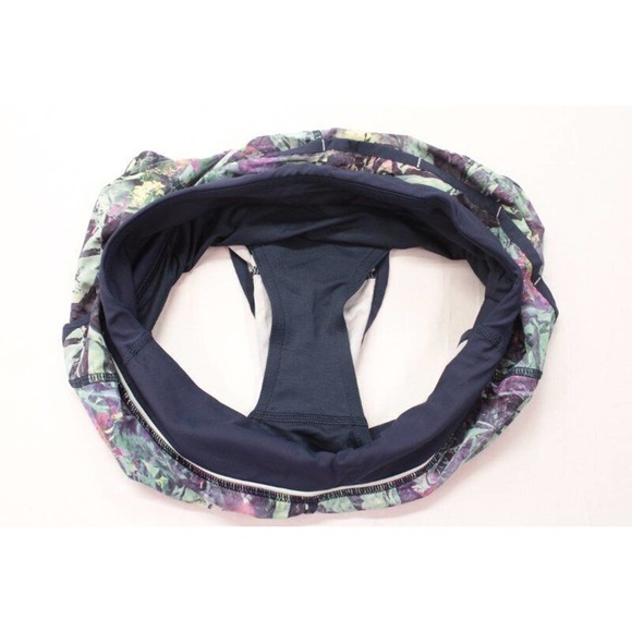 Lululemon Run Speed Short Vented Running Shorts size 4 Lined Iridescent Multi - Picture 5 of 11